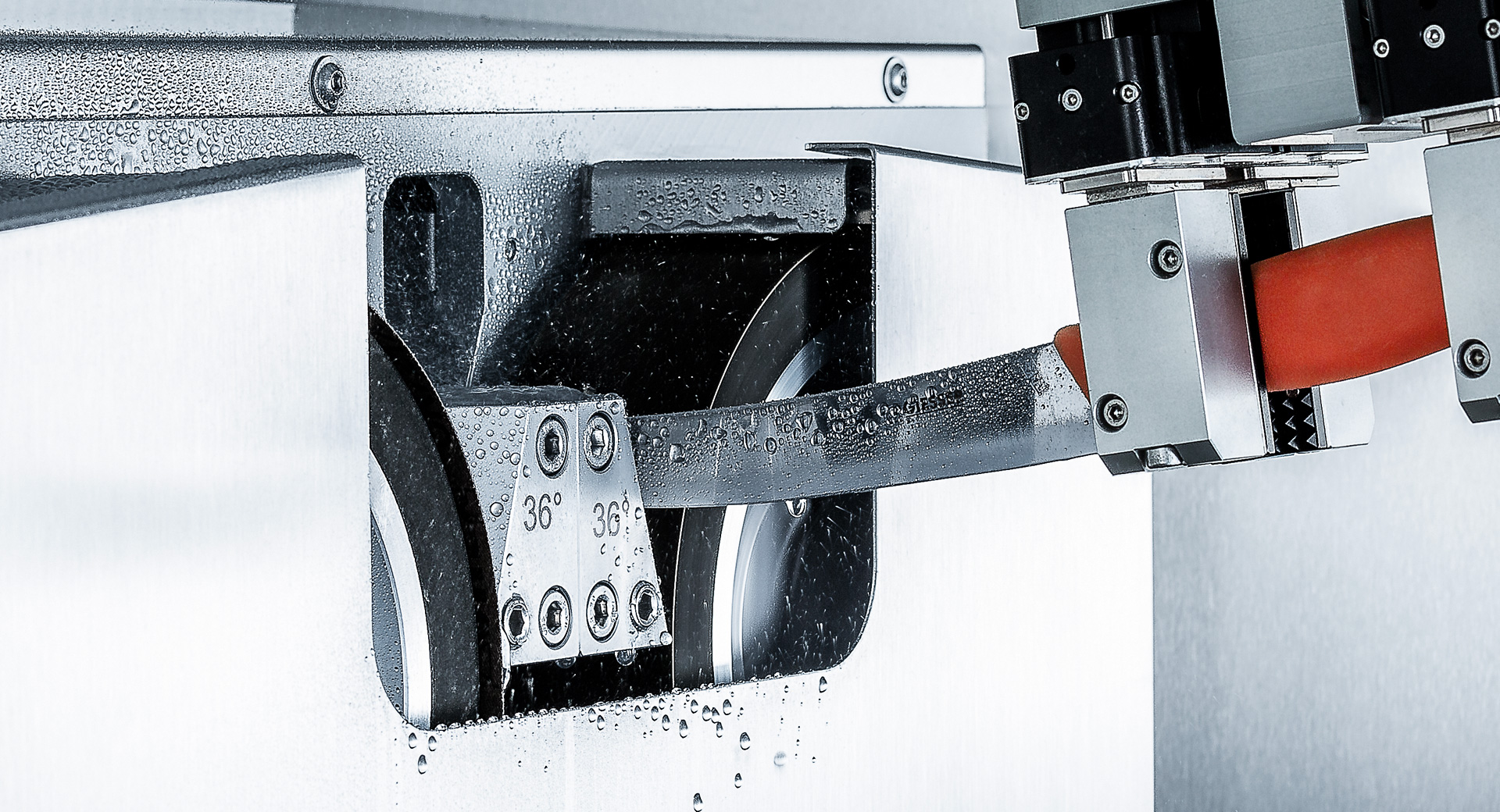 KNECHT Sharpen hand knives fully automatically KNECHT Sharpen hand knives fully automatically